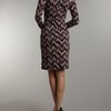Michael By Michael Kors Sleeveless Printed Dress in Gray (iris) - Lyst