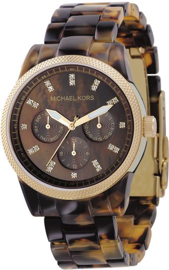  Tortoise Shell Dial Watch 