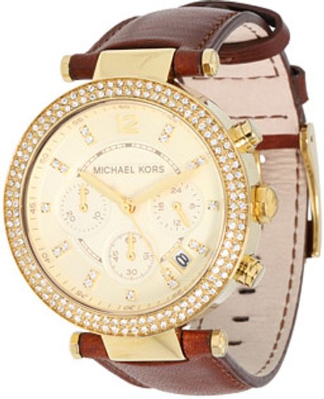 Michael Kors Watch in Brown (c) - Lyst
