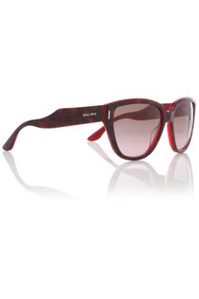 Miu Miu Ladies Mu 09ns Sunglasses - Lyst
