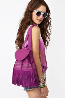 Nasty Gal Mojave Fringe Backpack - Lyst
