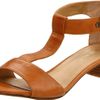 Nine West  Briteside TStrap Sandals in Brown (medium natural leather) - Lyst