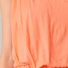 Obakki Helena Sleeveless Draped Dress in Orange - Lyst