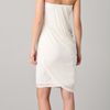 Obakki Elsa Strapless Draped Dress in White - Lyst