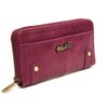 Ollie & Nic Georgia Zip Around Purse Pink in Pink - Lyst
