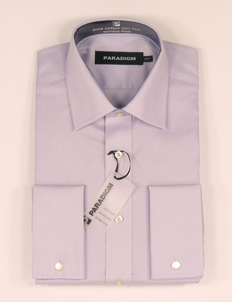 Paradigm By Double Two Long sleeve Shirt in Pink for Men (lilac) - Lyst