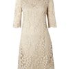Pied A Terre Lace Shift Dress in Beige (nude) - Lyst