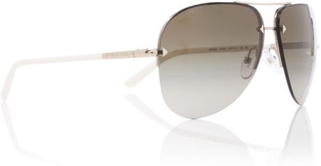 Prada Ladies Pr 53os Sunglasses in Gold - Lyst