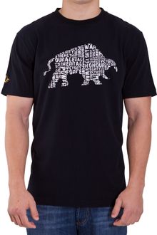 Raging Bull Word Bull Tshirt Black - Lyst