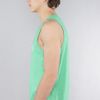 Rvca The Messenger Vintage Dye Tank in Kelly Green in Green for Men - Lyst