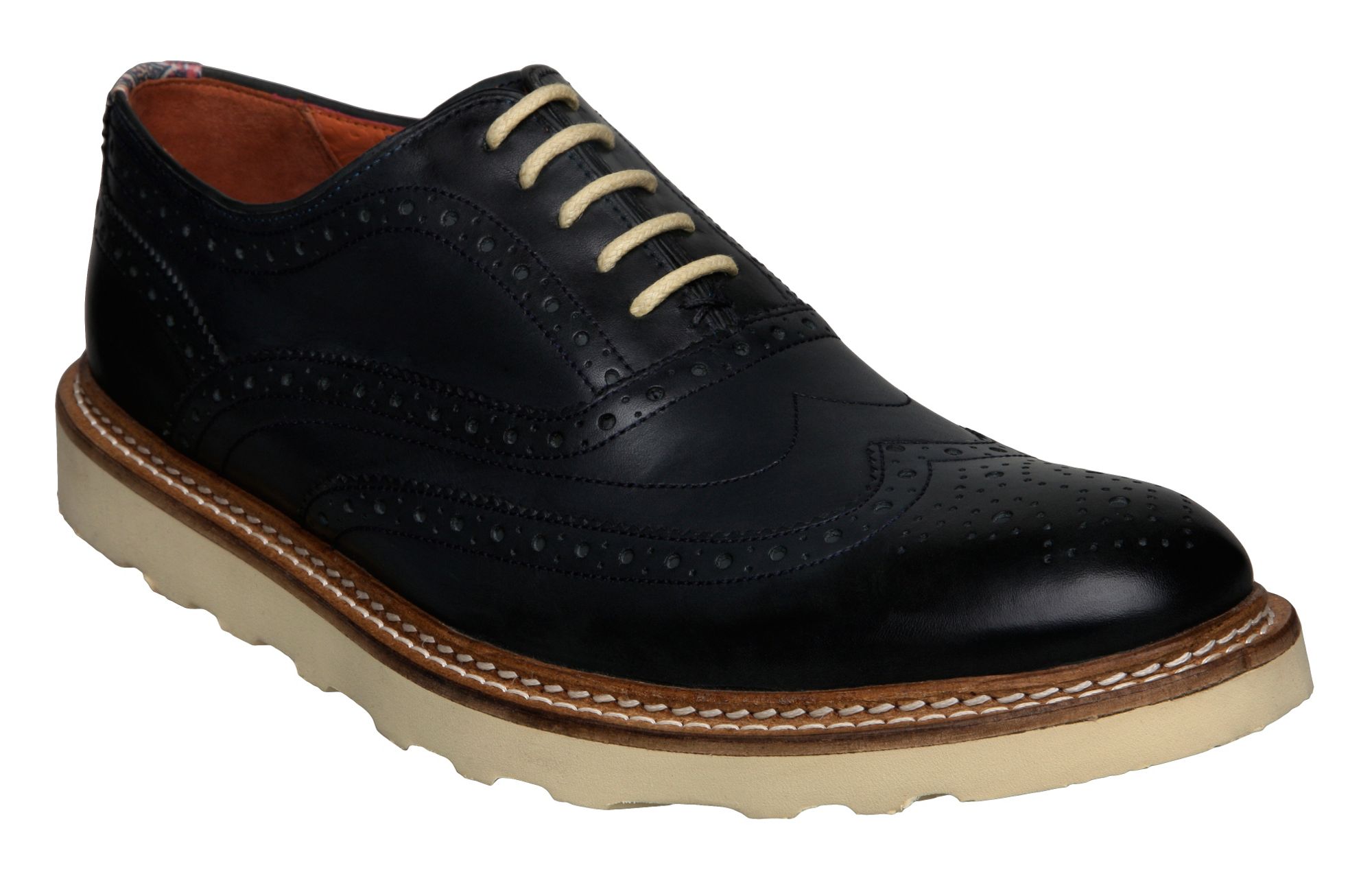 ted baker blue brogues
