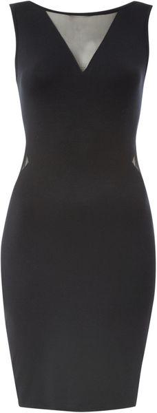 Therapy Mesh Bodycon Dress - Lyst