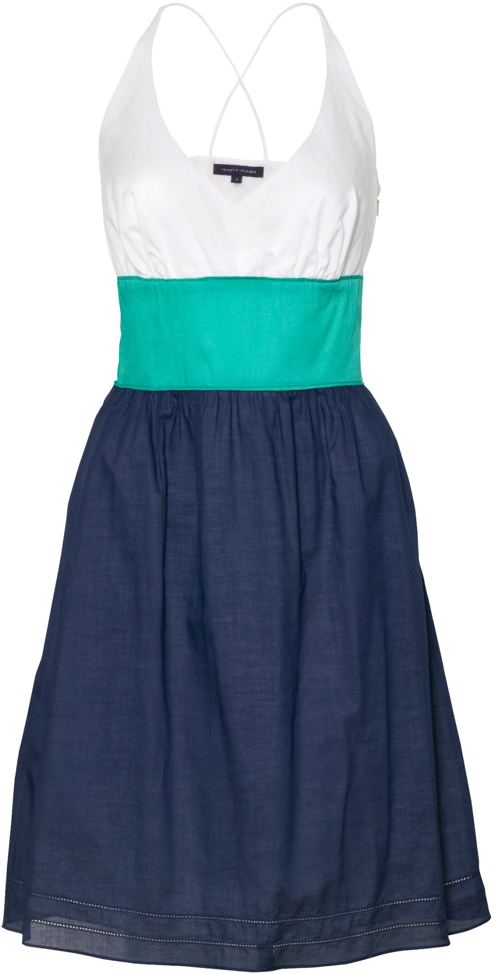 Tommy Hilfiger Mimi Summer Strap Dress in Blue Lyst