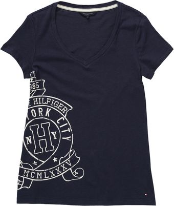  Jordan Printed Vneck Short Sleeve Tee 