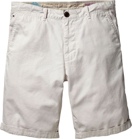 Tommy Hilfiger Sasha Fitted Short in White for Men - Lyst
