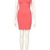 Topshop Heart Back Cup Bandeau Dress By Dress Up Topshop in Pink - Lyst