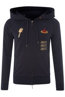 Vivienne Westwood Hooded Sweatshirt - Lyst
