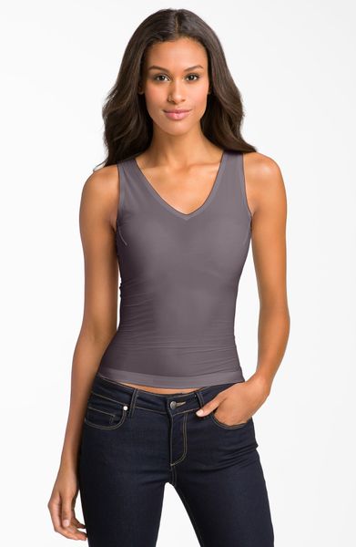 Yummie Tummie Alex Shaping Tank in Brown (twig) - Lyst