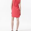 Zara Dress with Fringes On Back in Pink (coral) - Lyst