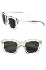 Acne Square Plastic Sunglasses