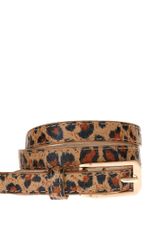 Asos Asos Curve Leopard Print Skinny Belt