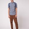 Asos Asos Lightweight Tapered Chinos in Brown for Men - Lyst