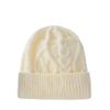 Asos Cable Knit Turn Up Beanie in Beige for Men (ecru) - Lyst