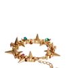Asos Asos Jewelled Spike Bracelet in Gold (multi) - Lyst