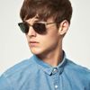 Asos Asos Silver Retro Style Navigator Sunglasses in Gray for Men (silver) - Lyst