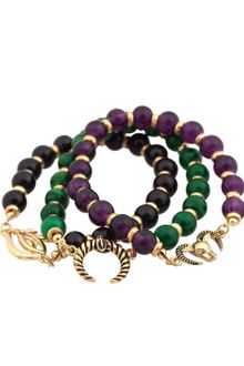 Belle Noel Set Of Three Bracelets - Lyst