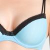 Betsey Johnson Lightly Lined Underwire Demi Bra in Blue (blue angel) - Lyst