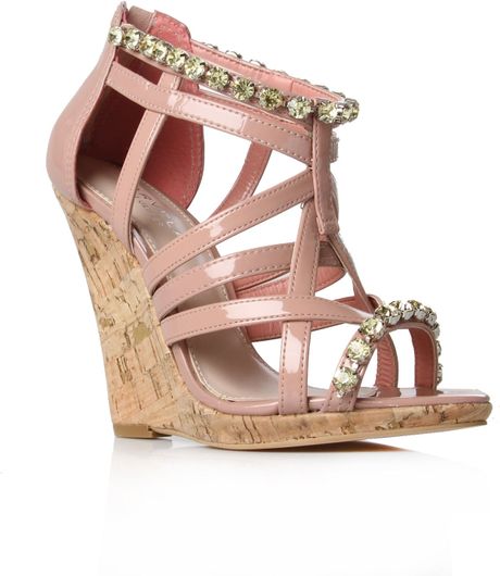 Carvela Gloria Sandals in Beige (nude) - Lyst