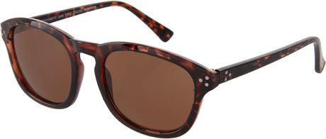 Cheap Monday Psychometry Wayfarer Sunglasses in Brown for Men - Lyst