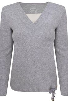 Dash V Neck Jersey Top - Lyst