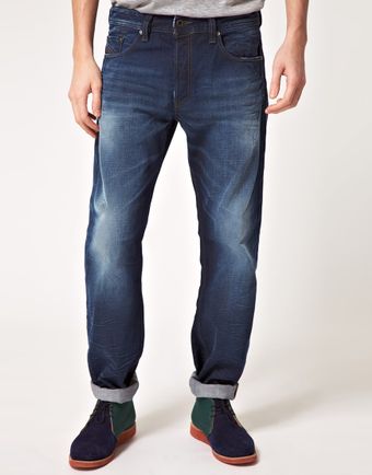 Diesel Larkee Relaxed Straight Jeans Diesel Larkee Relaxed Straight Jeans