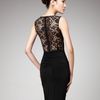 Dolce & Gabbana Laceshoulder Dress in Black - Lyst