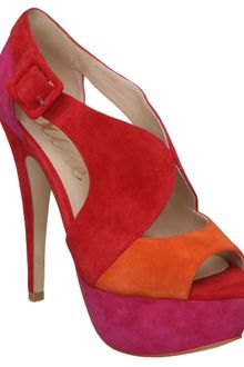 Dune Helium D Colour Block Sandals - Lyst