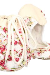 Dune Magnolia D Rose Bud Ballerina Pumps