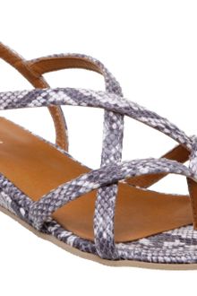Dune California D Snake Low Wedge Sandals - Lyst