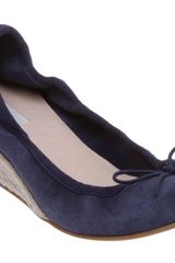 Dune Bramble Espadrille Low Wedge Sandals