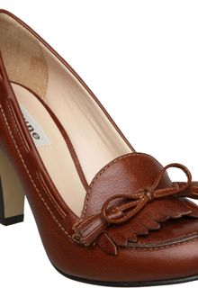 Dune Asterix D Tassel Bow Fron Loafer Court Shoes - Lyst