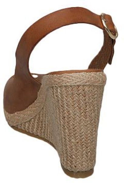 dune tan wedges