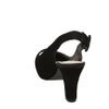 Episode Flight E Plain Slingback Sandals in Black - Lyst