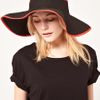 French Connection French Connection Lady Visor Hat in Black - Lyst