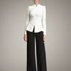 Giorgio Armani Frontpanel Pants in Black - Lyst