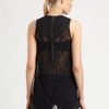 Helmut Lang Spider Burnout Tank Top in Black - Lyst