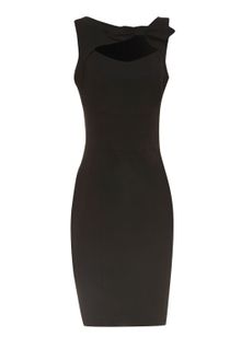 Jane Norman Bow Front Shift Dress - Lyst
