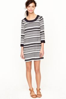 J.Crew Jules Dress in Silk Stripe - Lyst