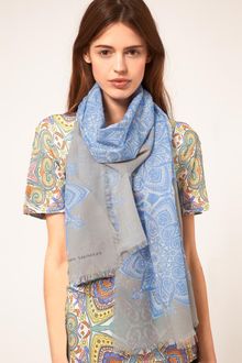Jonathan Saunders Violet Scarf - Lyst