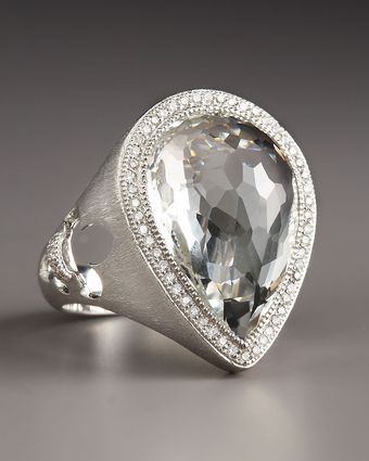 Judefrances Jewelry White Topaz Ring - Lyst